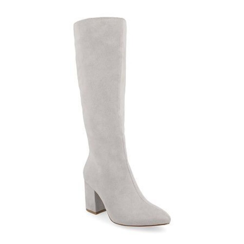 Journee Collection Block Heel Pointed Toe Boots N… - image 1